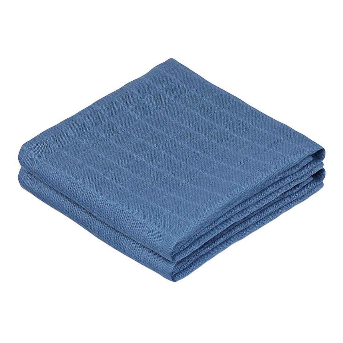 Cam Cam Stofbleer - 70x70 cm - 2-pak - Deep Blue