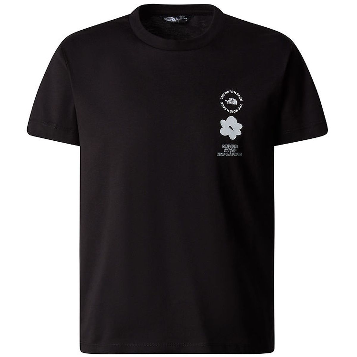 The North Face T-shirt - Flower Graphic - Sort