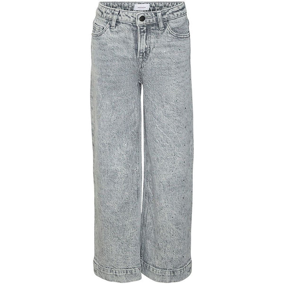 Vero Moda Girl Jeans - VMDaisy HR Wide Jeans Rhines - Medium Gre