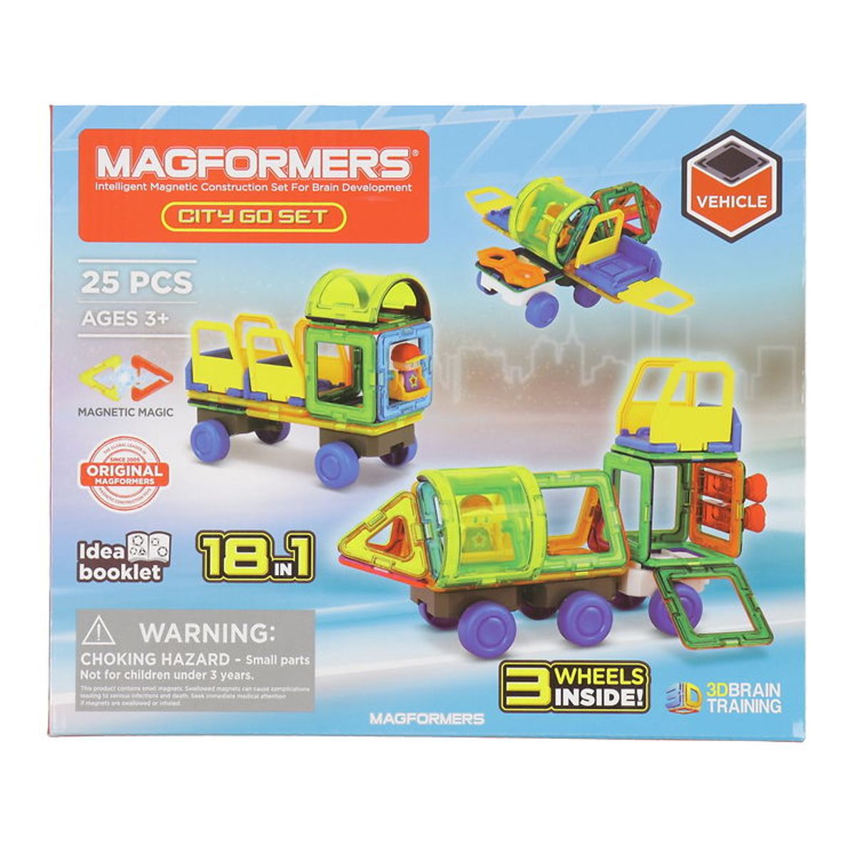 Magformers Magnetsæt - 25 Dele - City Go Set