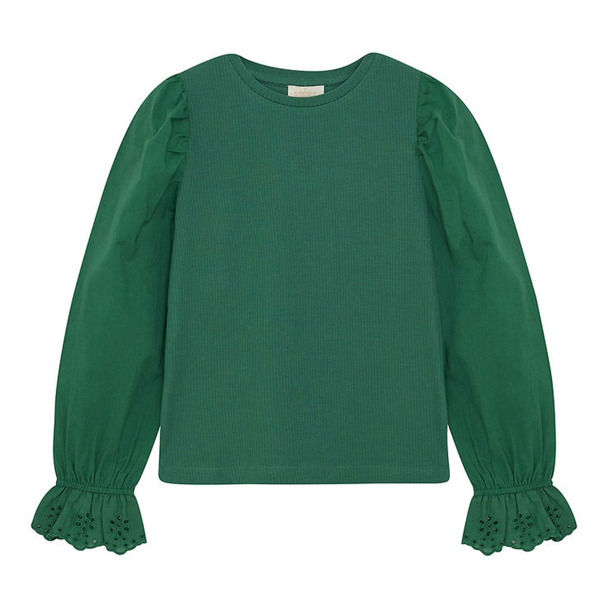 Creamie Bluse - Pine Green