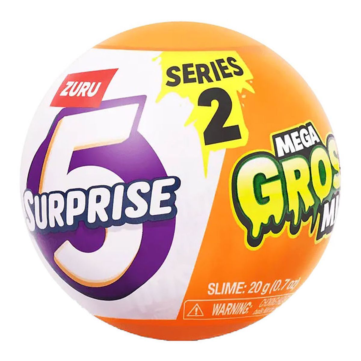 5 Surprise Kugle m. Overraskelse Serie 2 - Mega Gross Minis