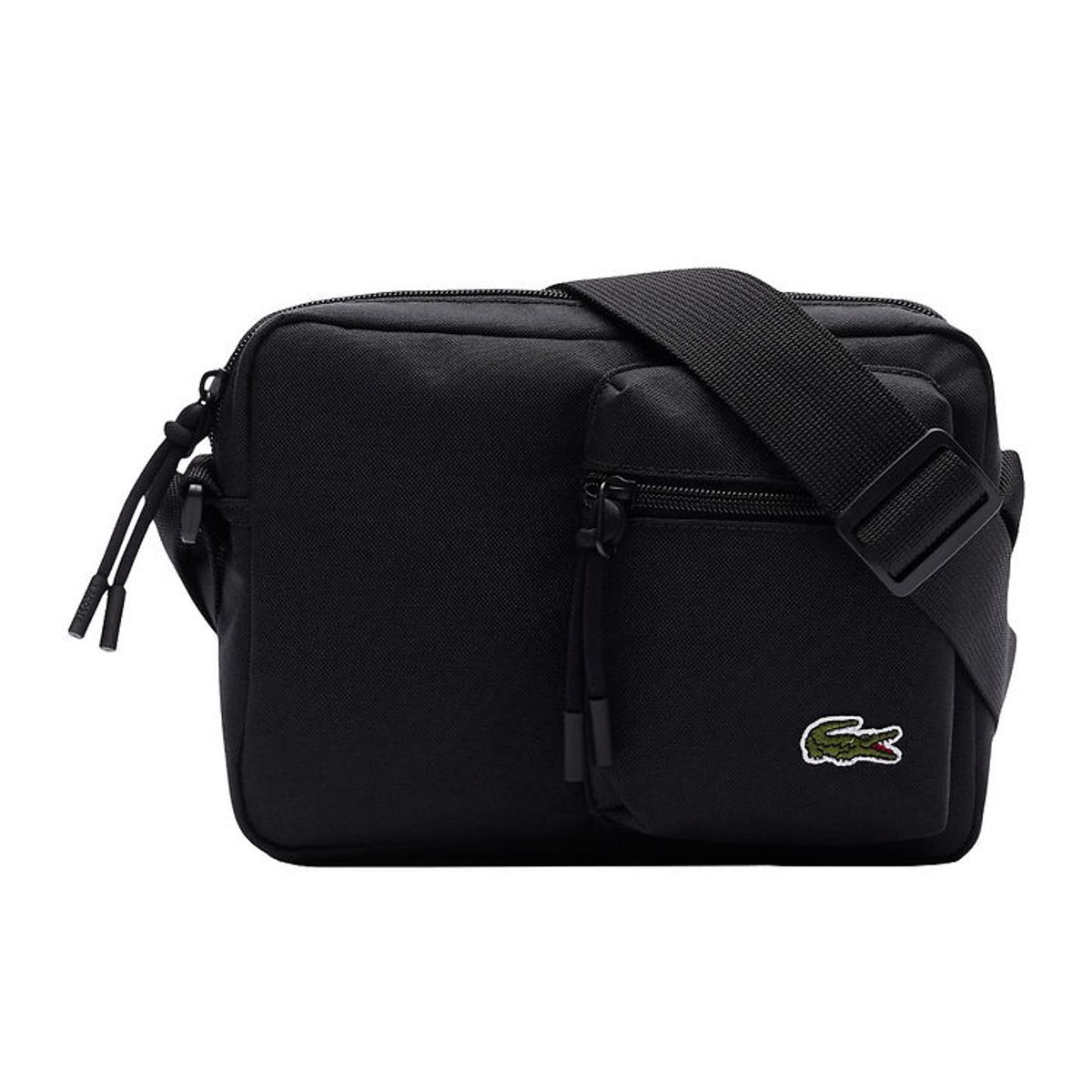 Lacoste Skuldertaske - Reporter - Sort