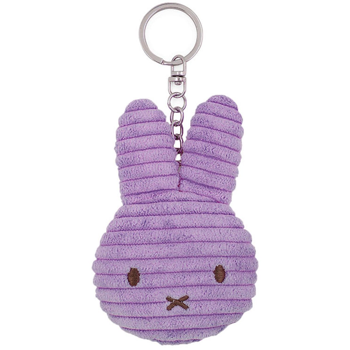 Bon Ton Toys Nøglering - 10 cm - Miffy Flat - Corduroy Lilac