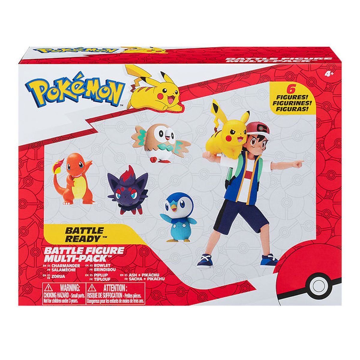 Pokémon Figursæt - 6-pak - Battle Figure Multipack