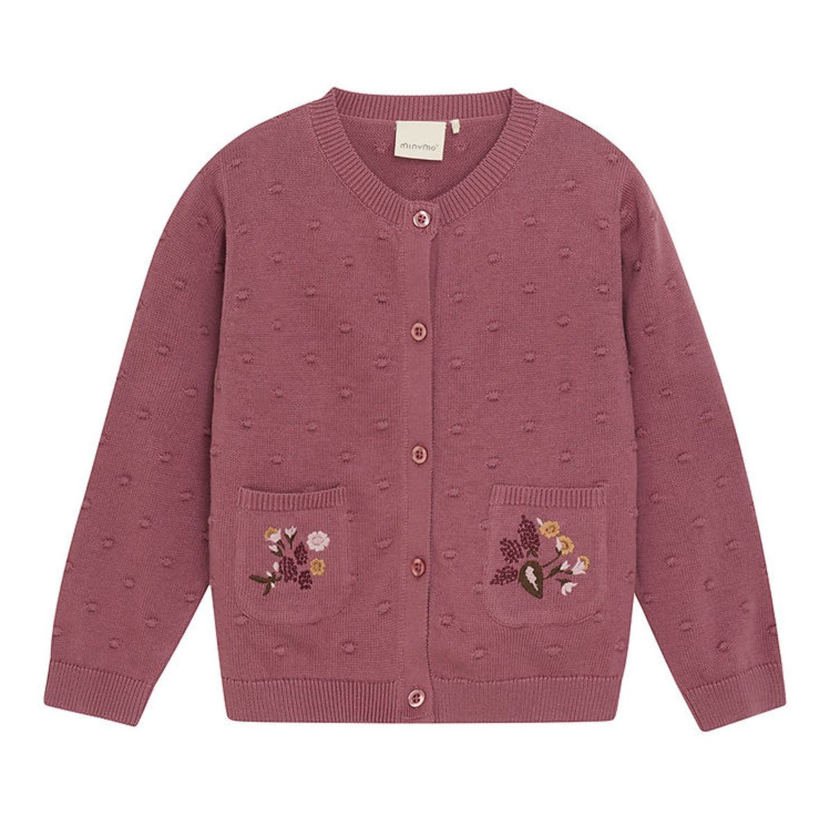 Minymo Cardigan - Strik - Deco Rose