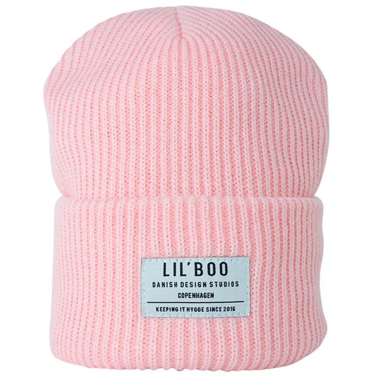 Lil'Boo Copenhagen hue - Strik - Hygge Beanie - Bubble Pink