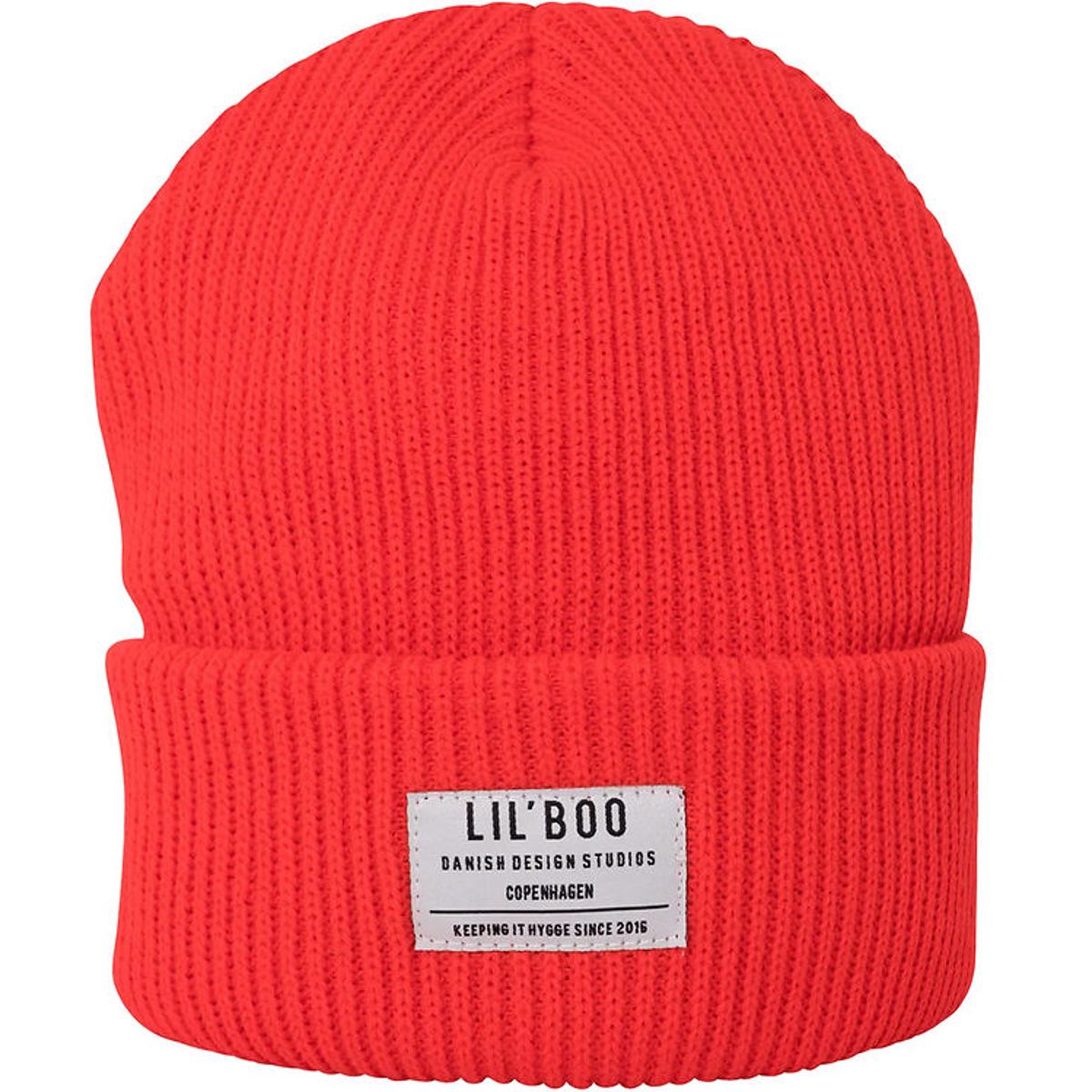 Lil'Boo Copenhagen hue Strik - Hygge Beanie - Red