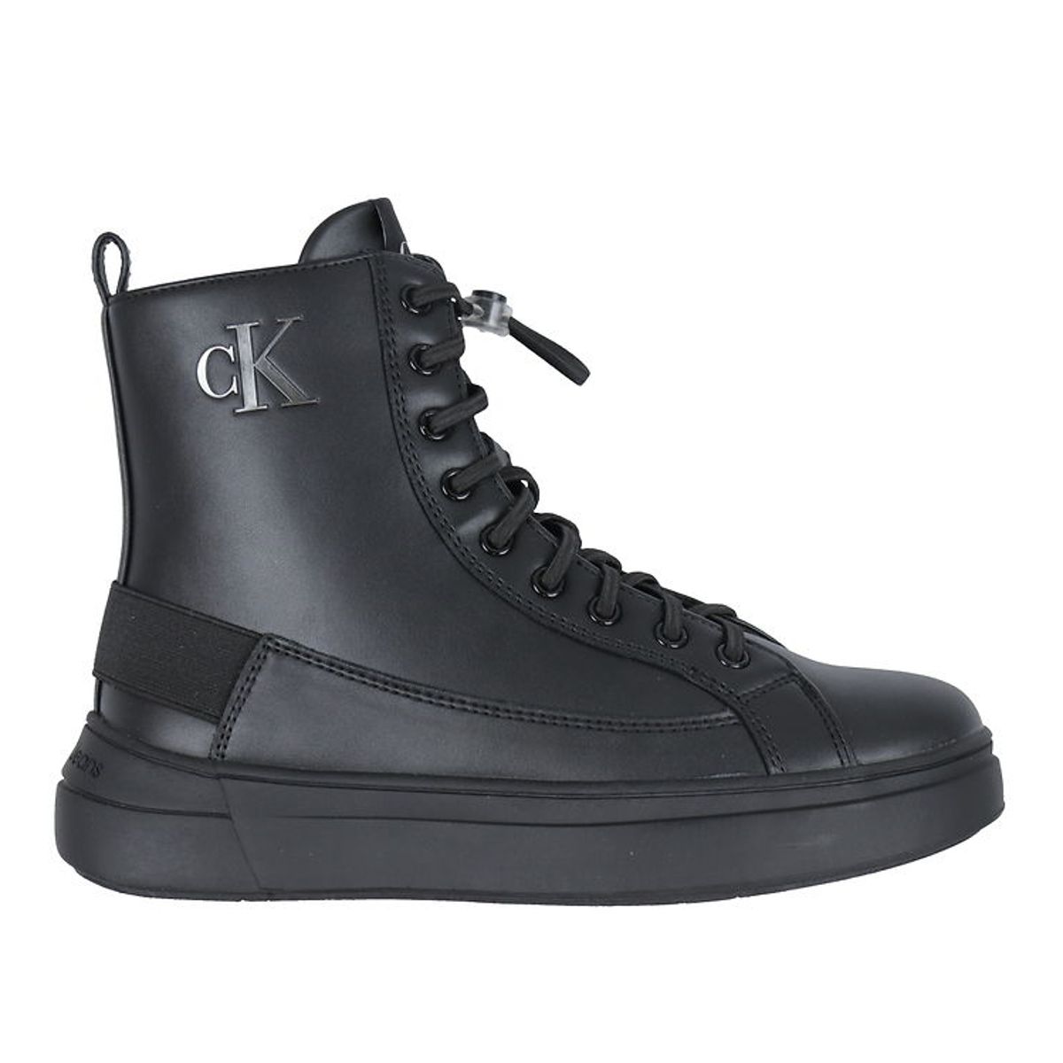 Calvin Klein Støvler - Lace-Up - Sort