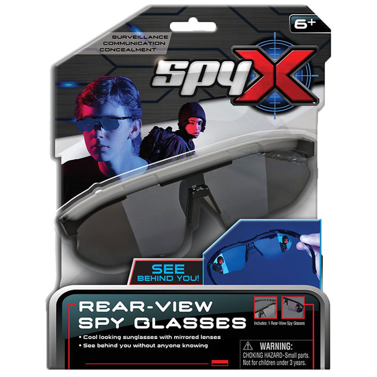 SpyX - Rearview Sunglasses - Sort