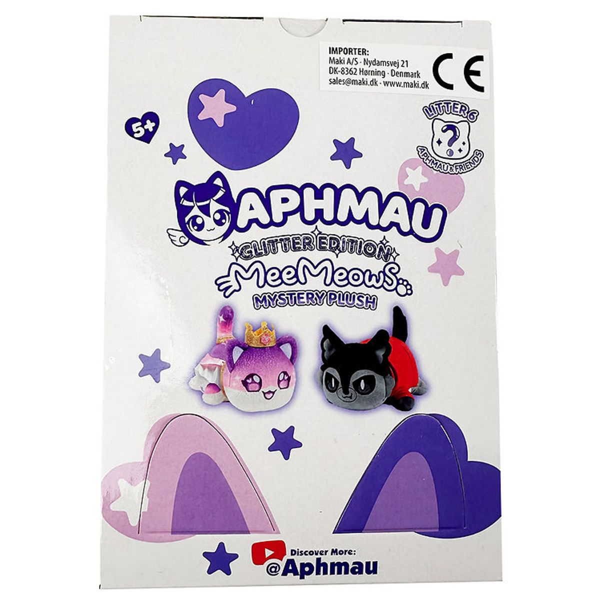 Aphmau Mystery Meemeow Bamse - 15cm - Glitter Edition - Assorter