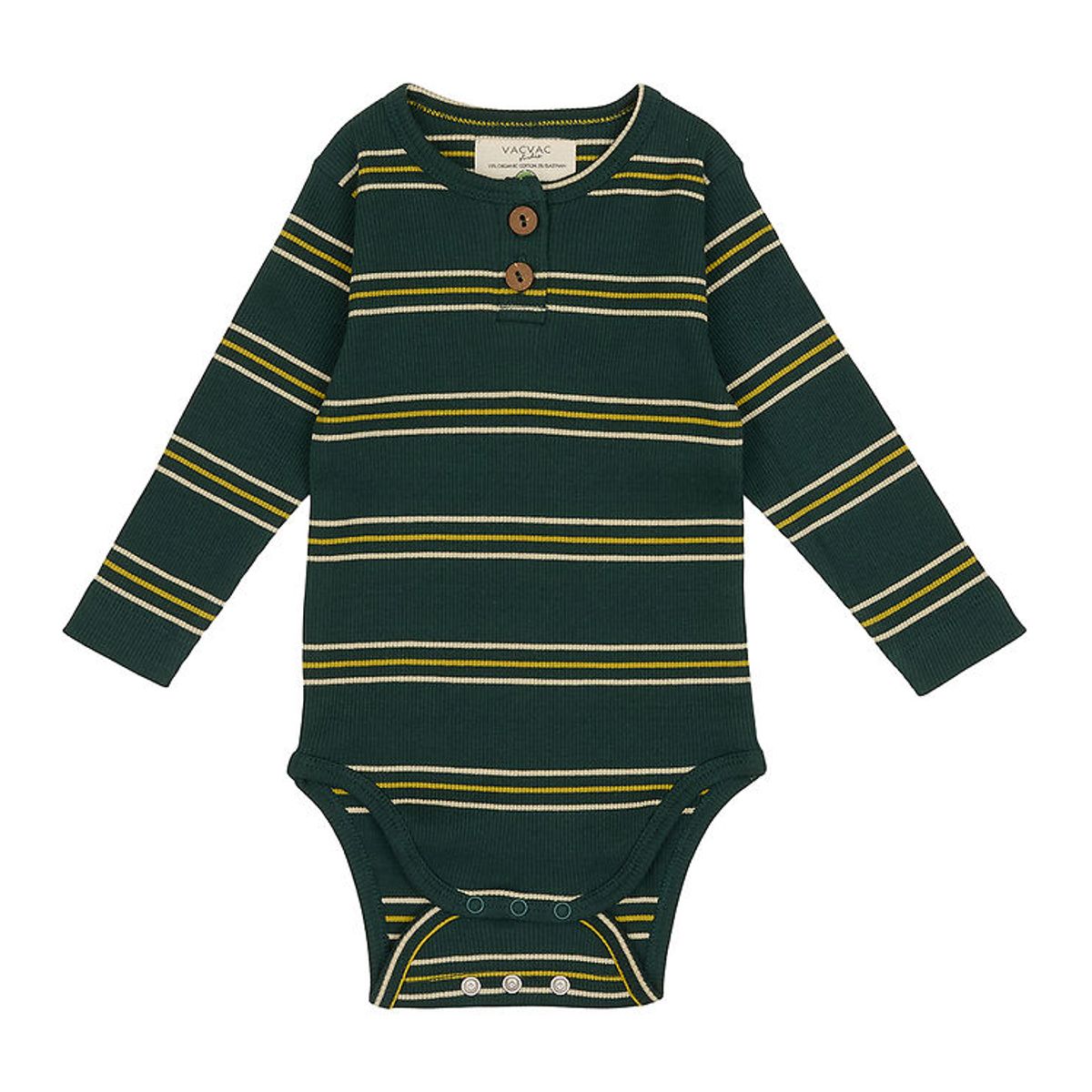 VACVAC Body l/æ - Rib - Billie - Golden Forest Stripes