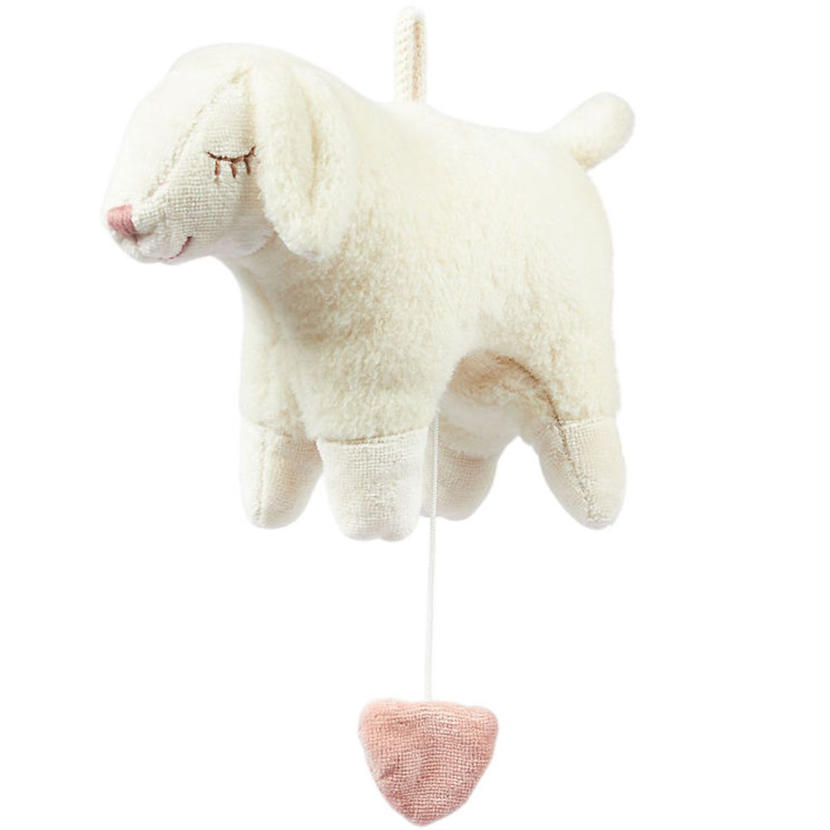 Senger Naturwelt Bamse m. Musik - Får - 23 cm - Off White