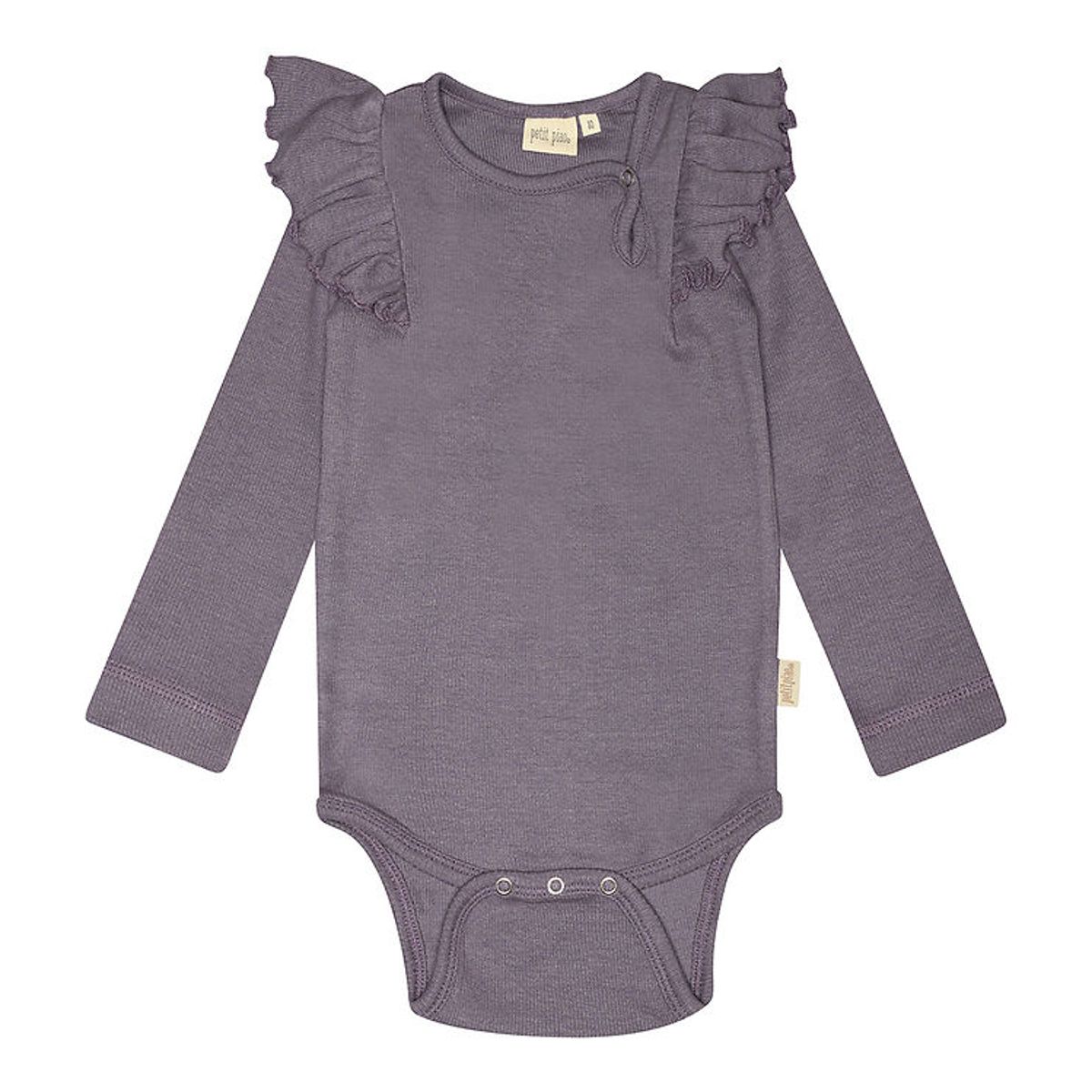 Petit Piao Body l/æ - Rib - Modal - Dusty Violet