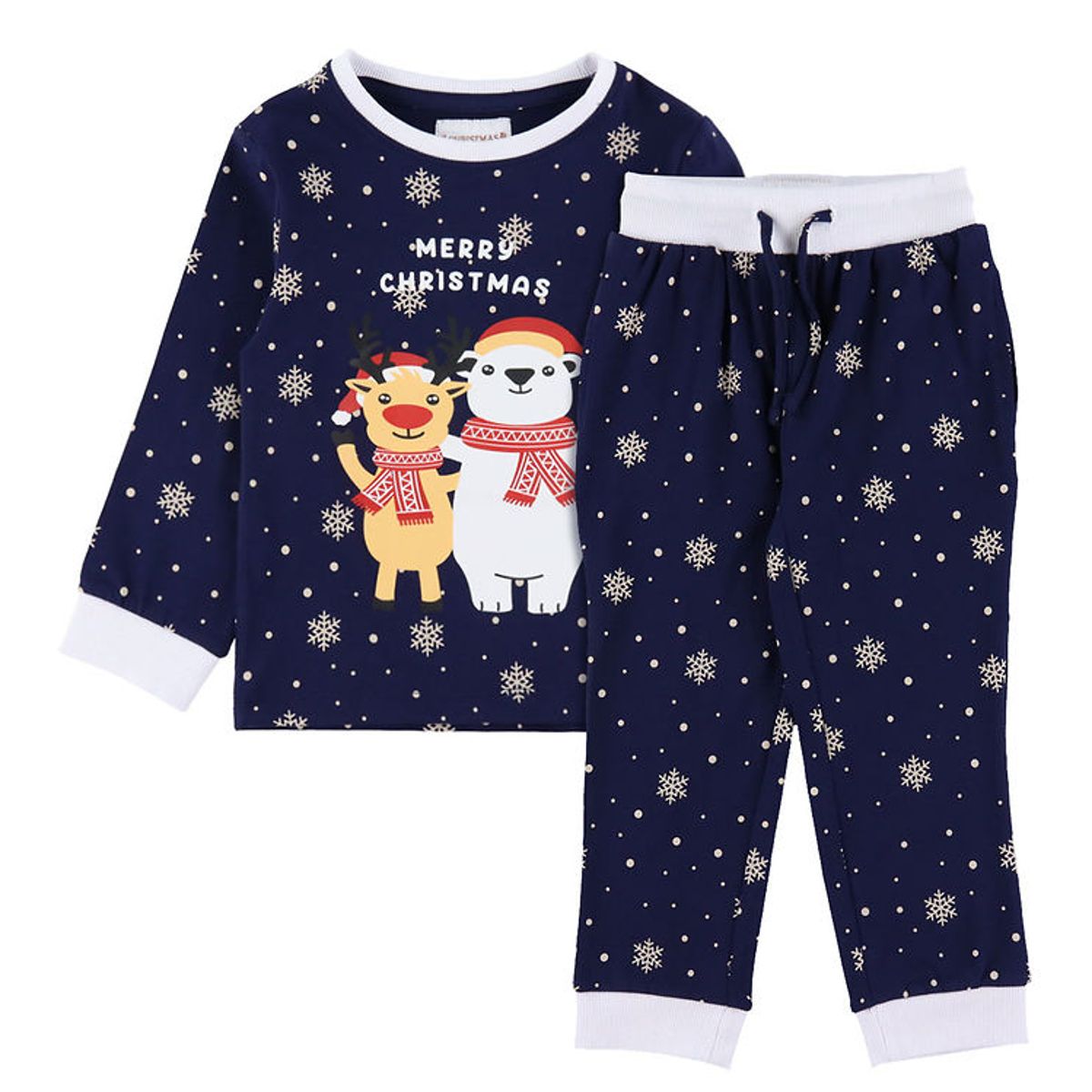 Jule-Sweaters Nattøj - Best Friends - Navy