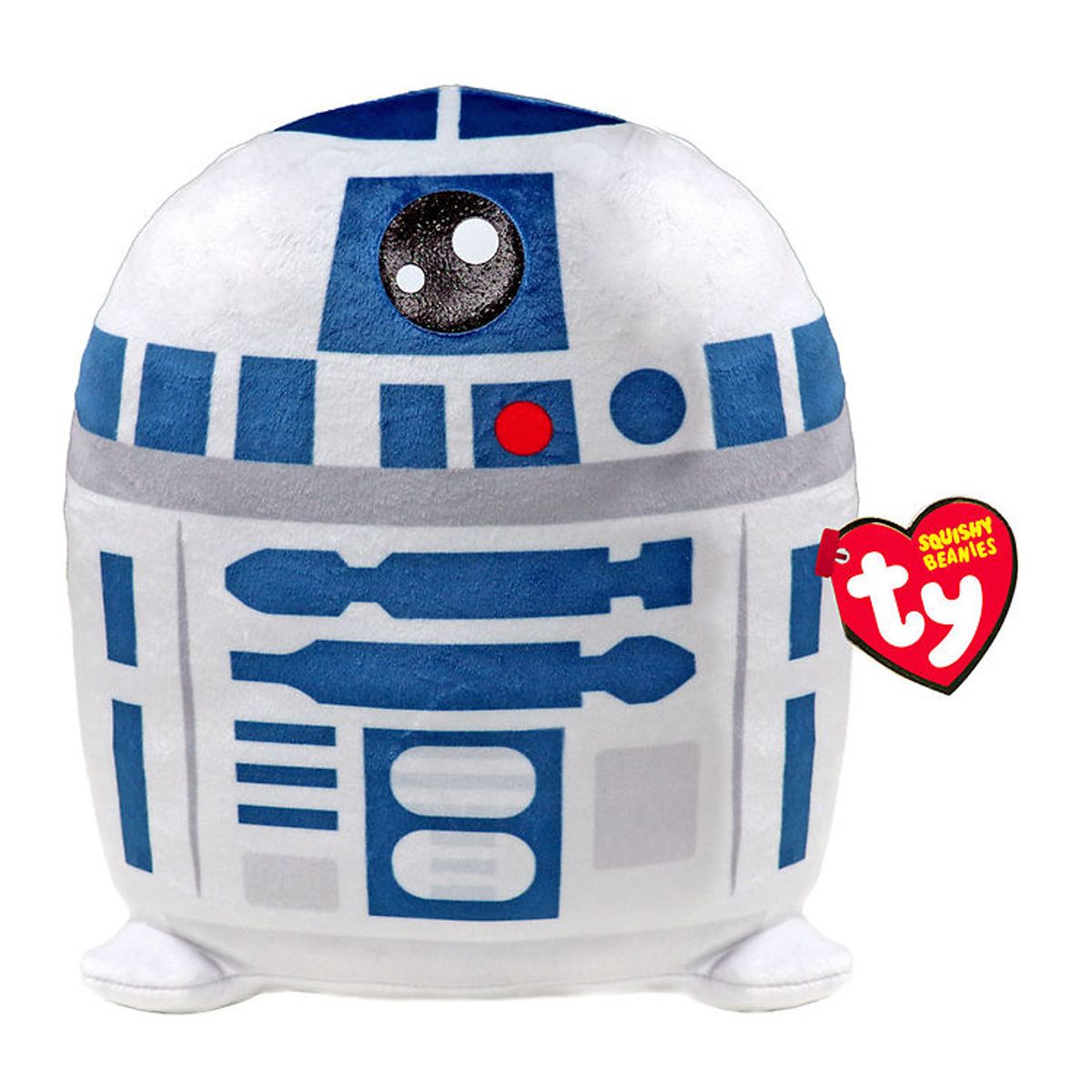 Ty Bamse - Squishy Beanies - 25 cm - Star Wars R2D2