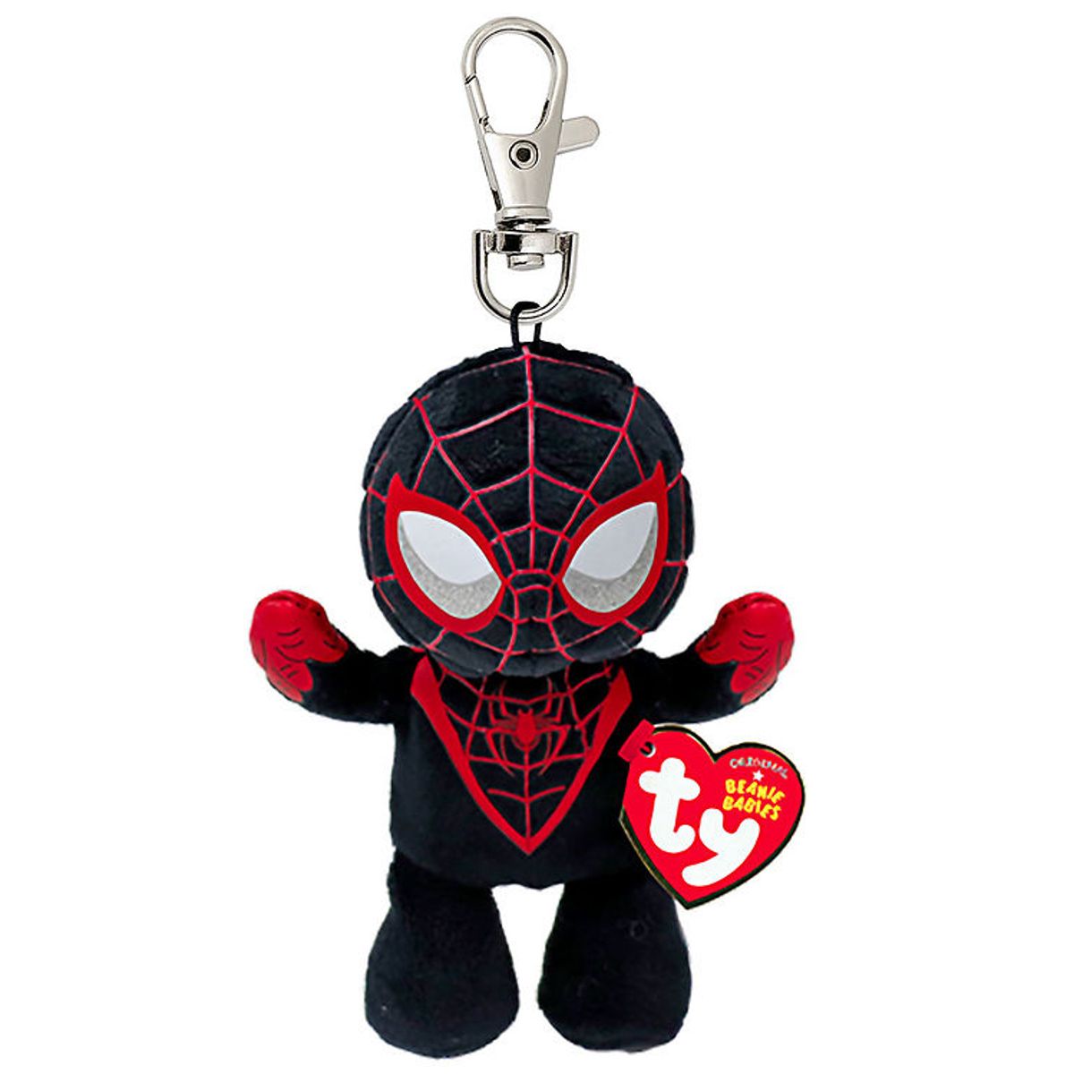 Ty Nøglering m. Bamse - Beanie Babies - 10 cm - Marvel Miles Mor