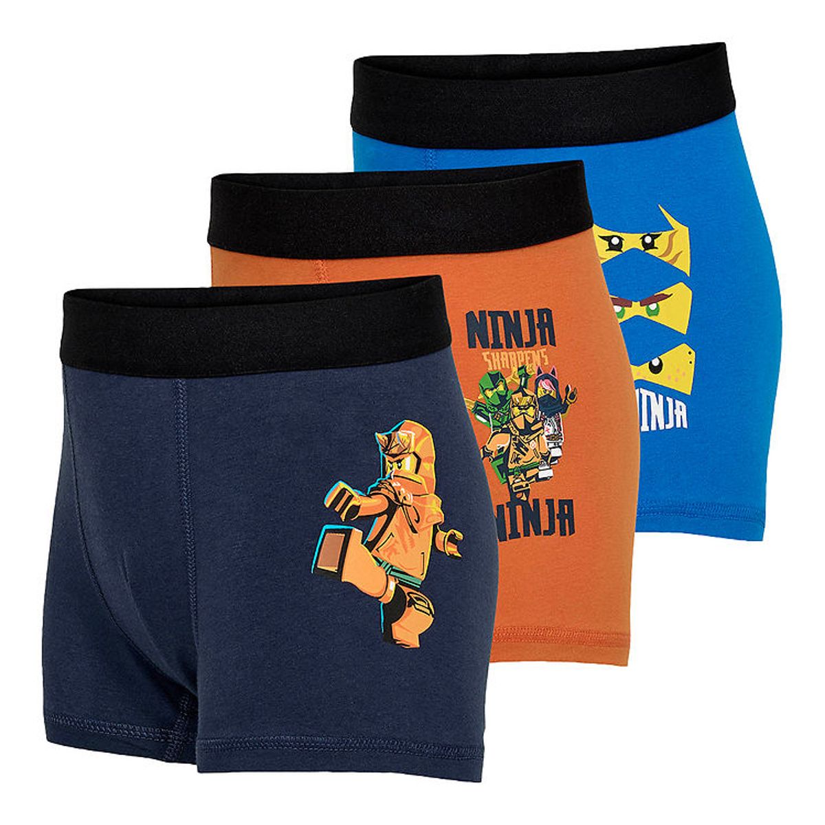 LEGO ® Ninjago Boxershorts - LWAris 705 - 3-pak - Blue m. Print