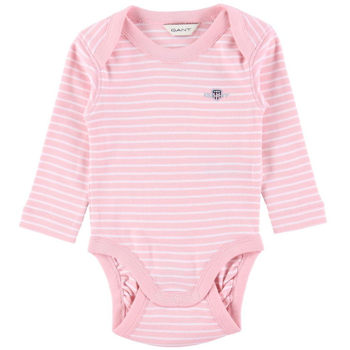 GANT Body l/æ - Shield Striped - Blushing Pink