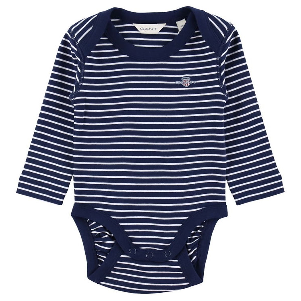 GANT Body l/æ - Shield Striped - Marine