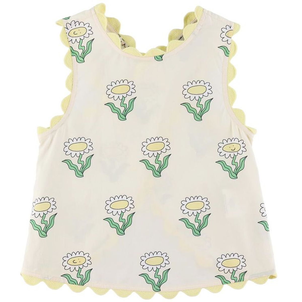 Stella McCartney Kids Top - Creme m. Blomster