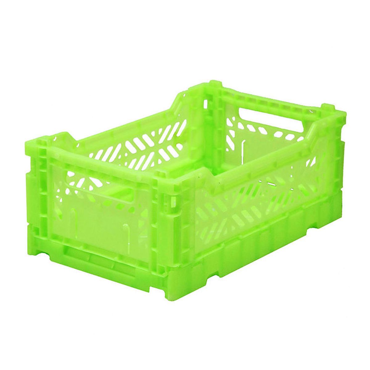 Aykasa Foldekasse - 27x17x11 cm - Mini - Neon Green