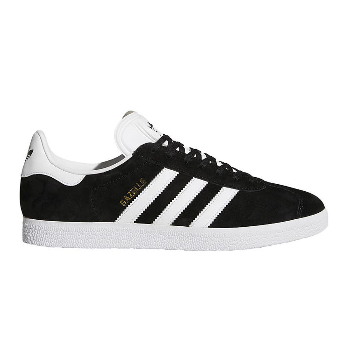 adidas Originals Sko - Gazelle - Cblack/White/Goldmt