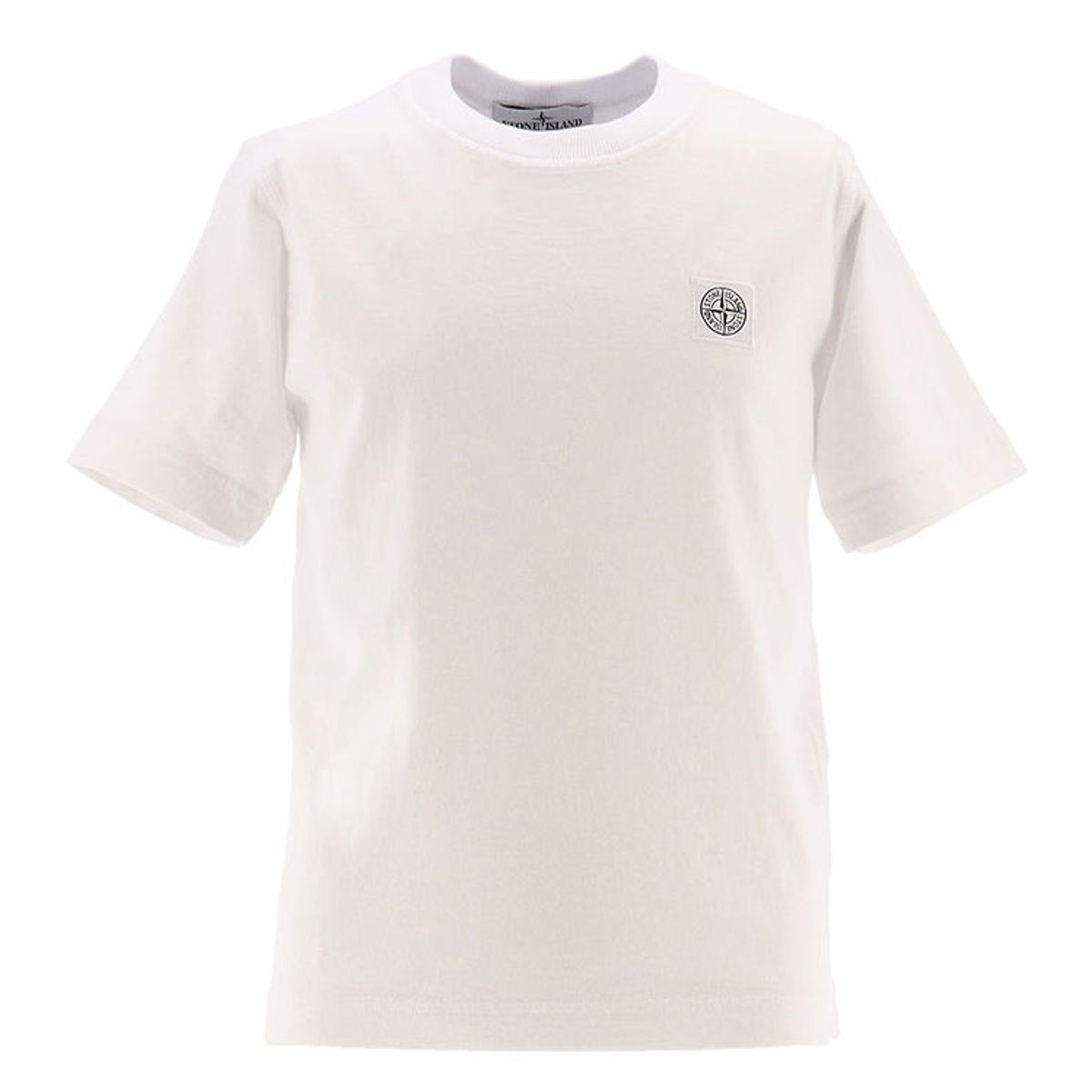 Stone Island T-shirt - Hvid m. Logo