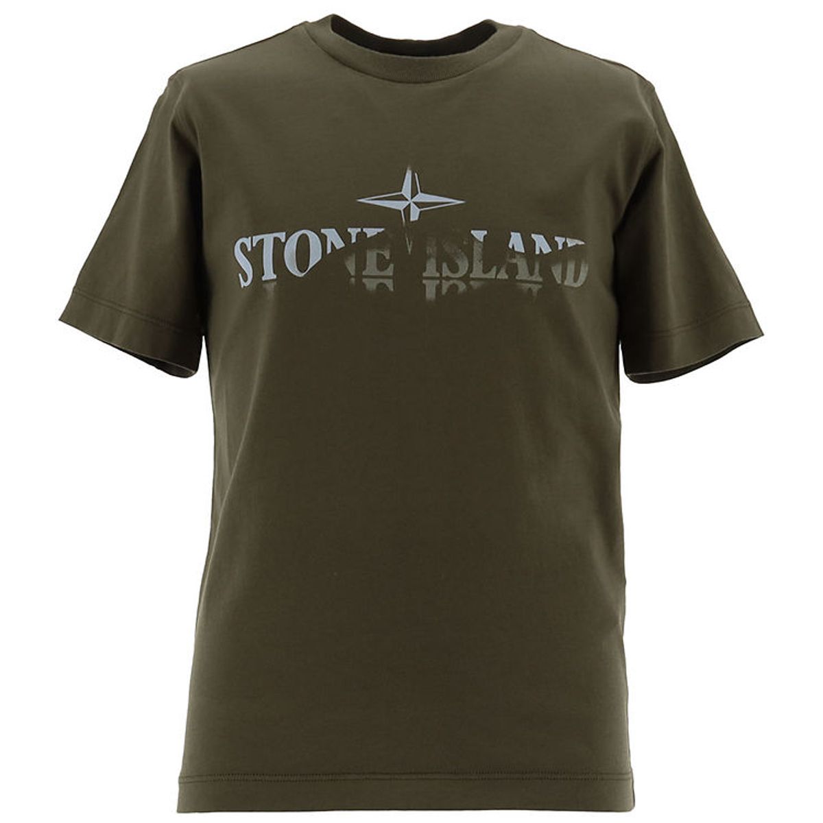 Stone Island T-shirt - Military Green m. Print