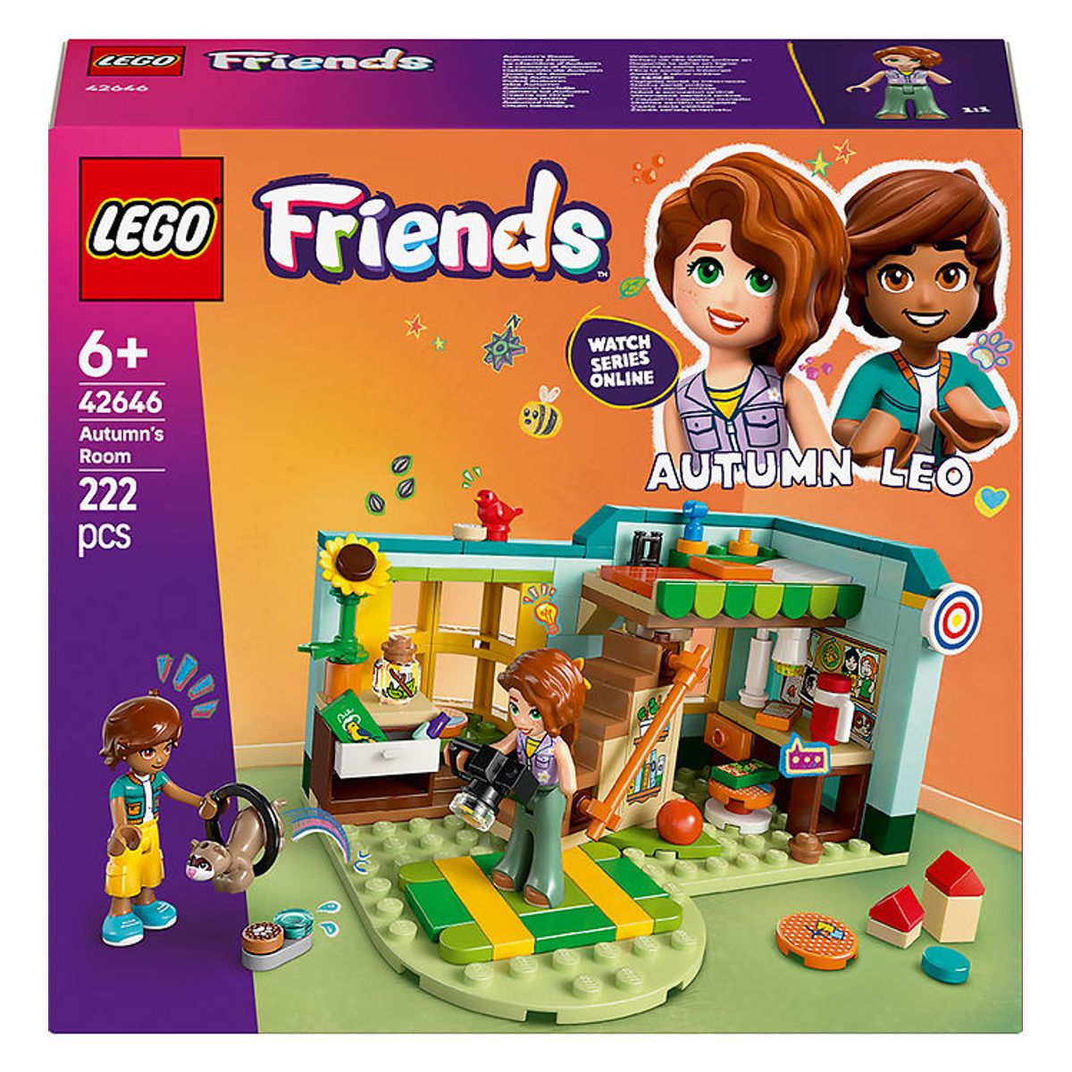 LEGO ® Friends - Autumns værelse 42646 - 222 Dele