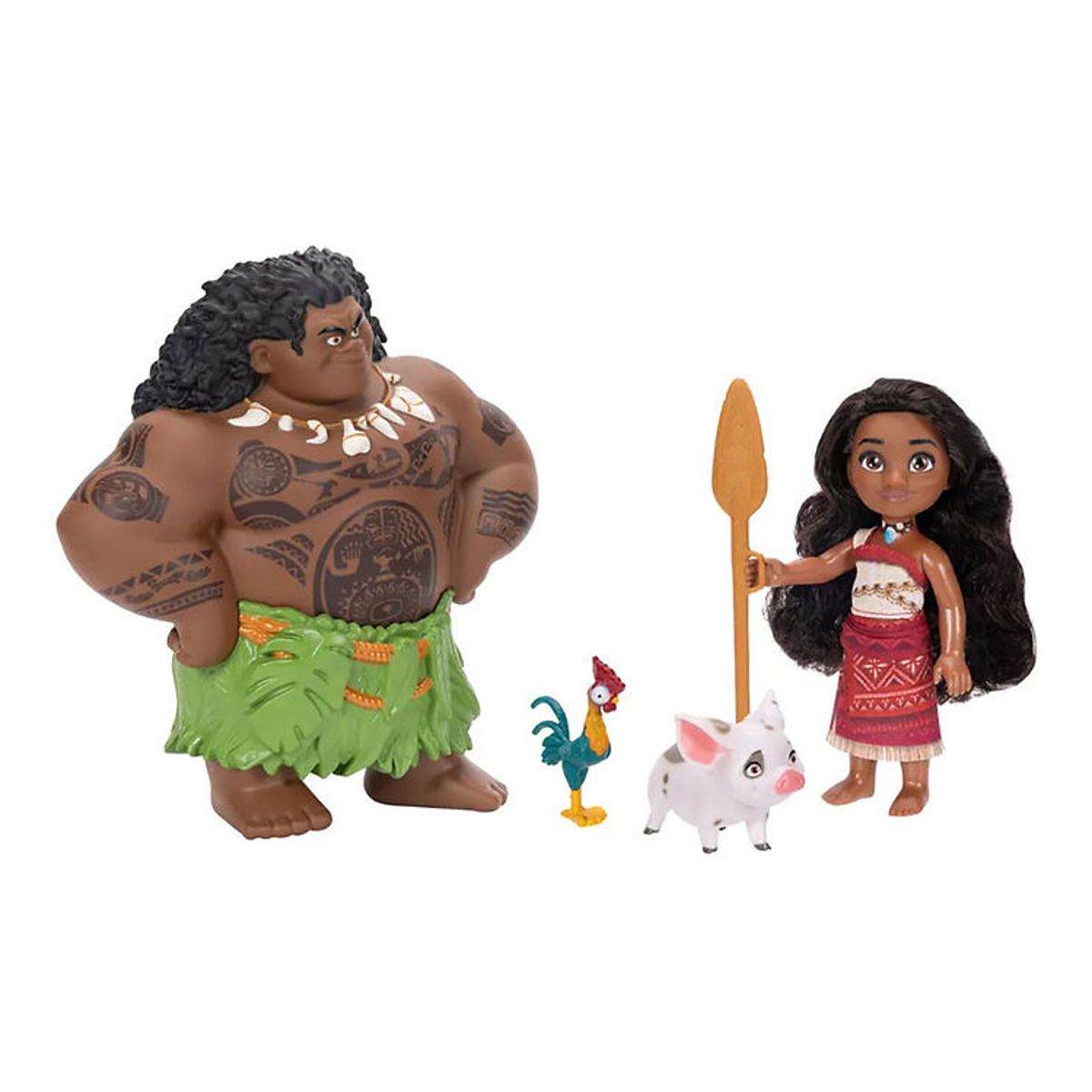 Disney Princess Vaiana 2 Figurer - Maui & Vaiana Voyager