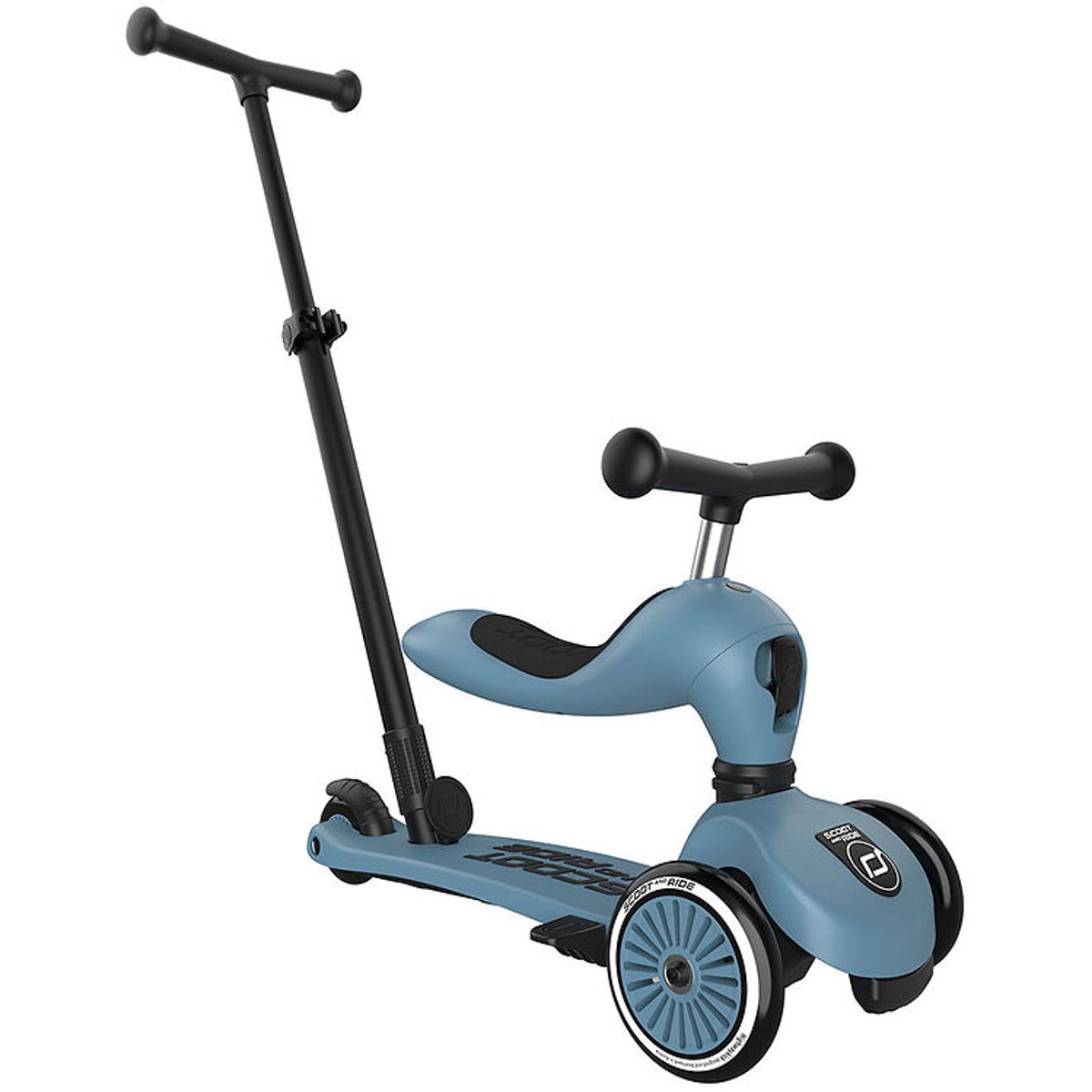 Scoot and Ride Highwaykick 1 Push&Go - Steel