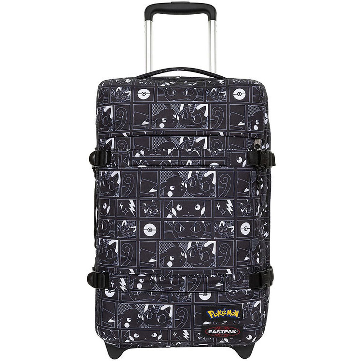 Eastpak Rejsetaske m. Hjul - Transit'r S - 42L - Pokémon Black