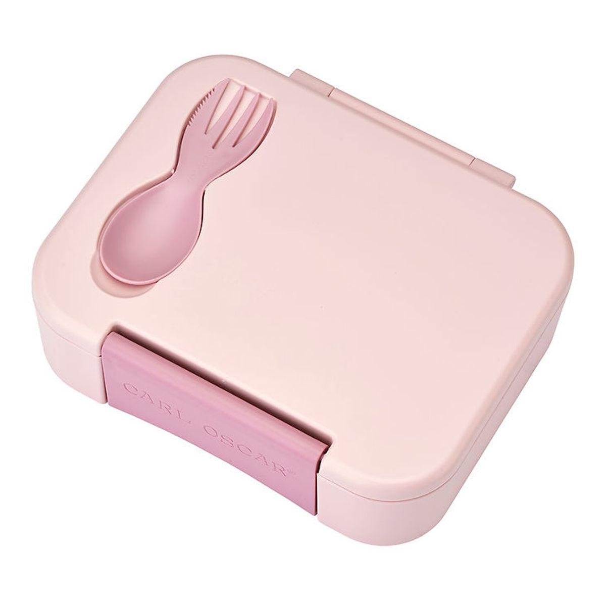 Carl Oscar Madkasse m. Gaffel/Ske - BentoBox - Pink