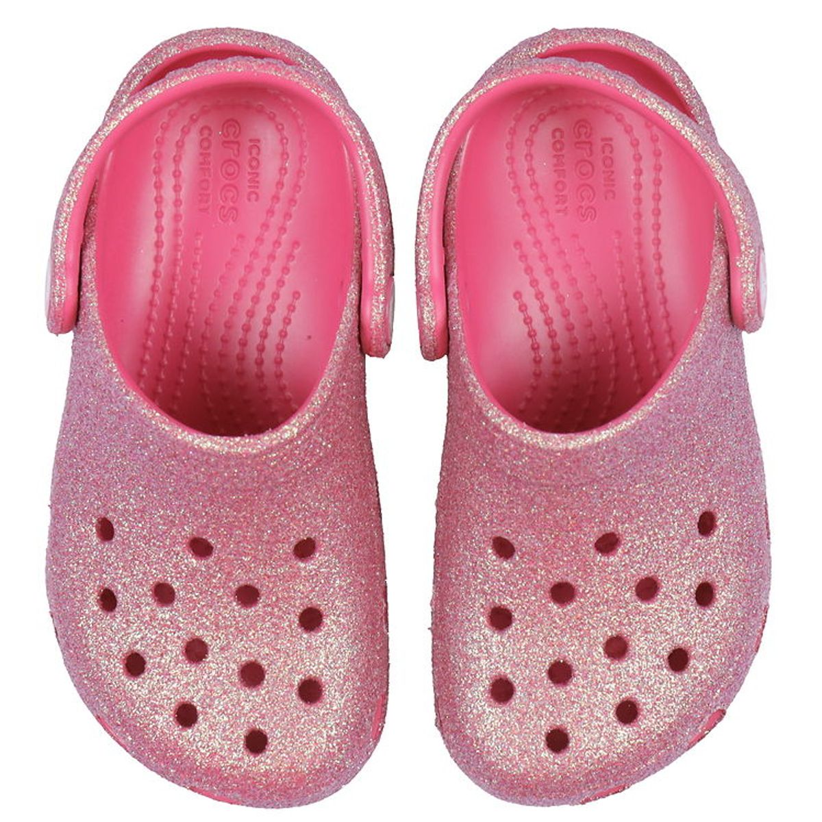 Crocs Sandaler - Classic Glitter K - Dragon Fruit