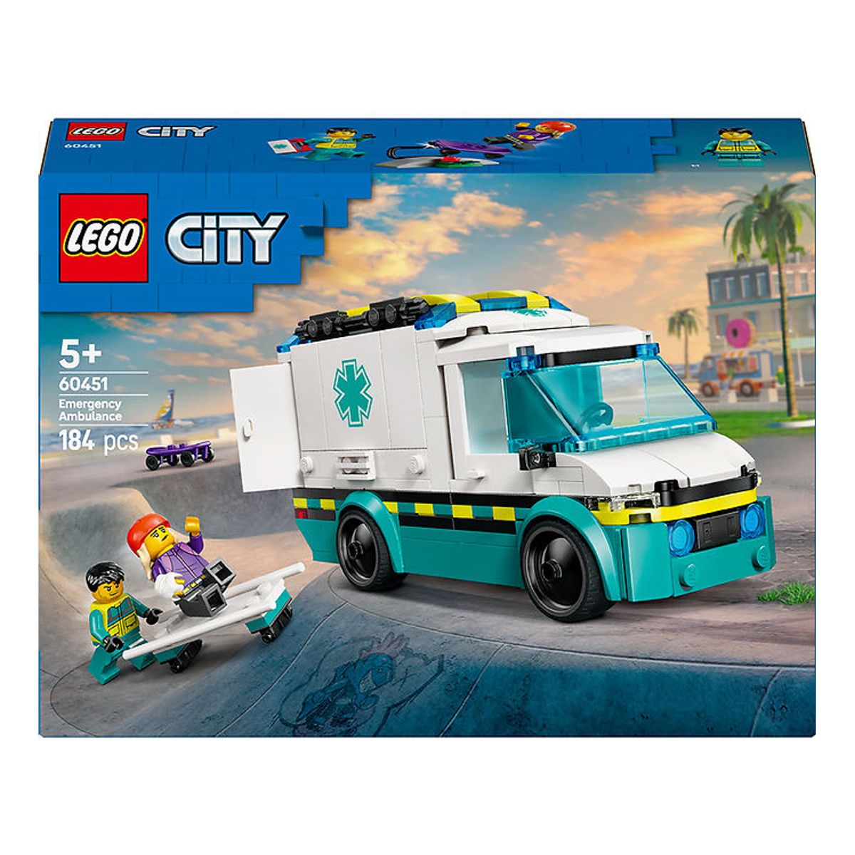 LEGO ® City - Ambulance 60451 - 184 Dele