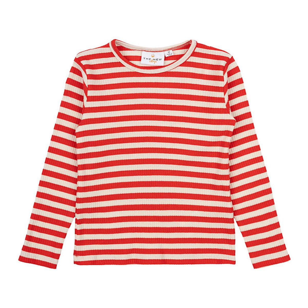 The New Bluse - Rib - TnstFro - Poppy Red Striped