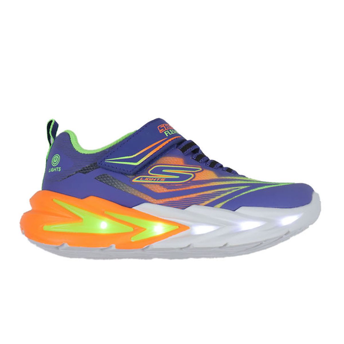 Skechers Sko - Flex Glow Ultra - Blå/Multi