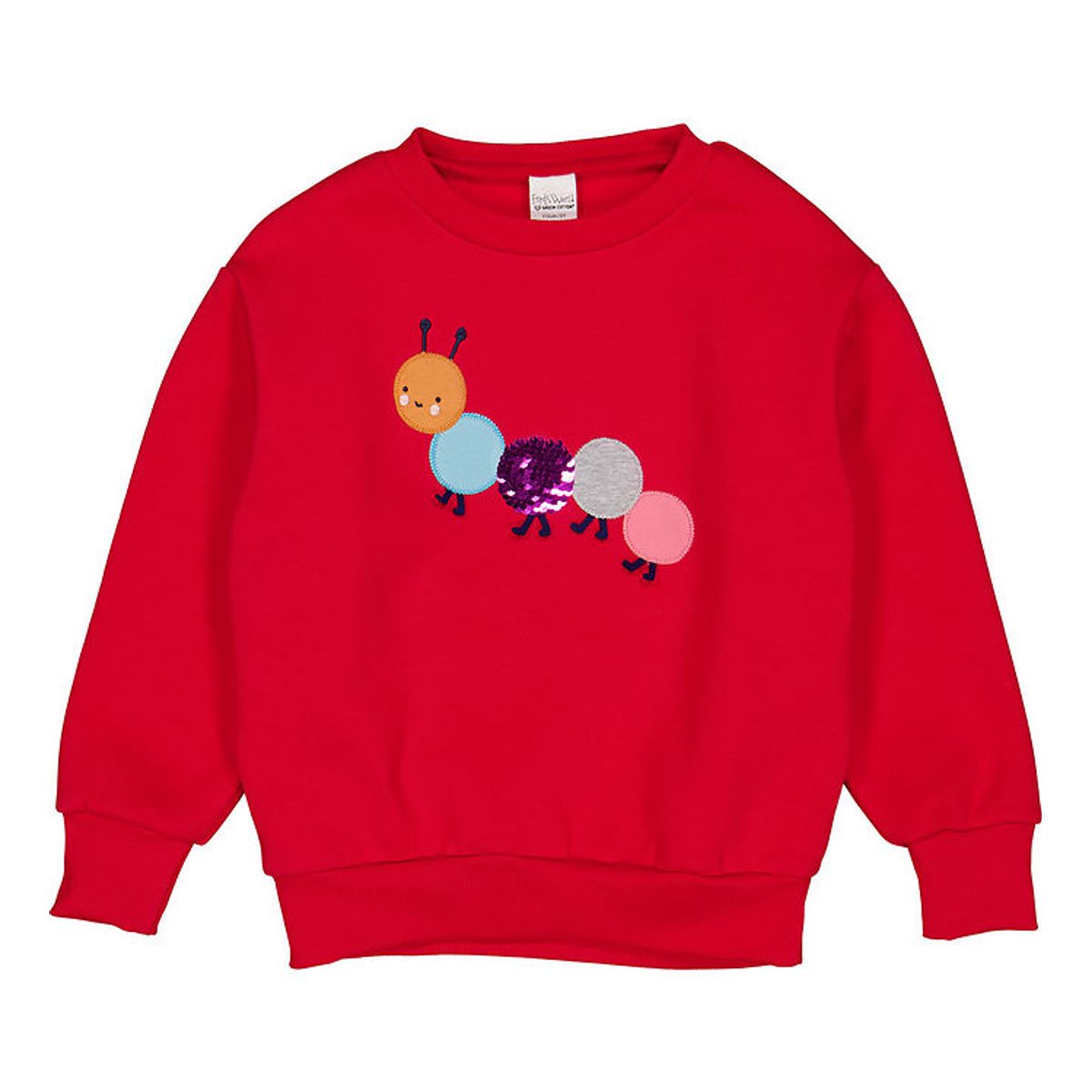 Freds World Sweatshirt - Caterpillar - Rød