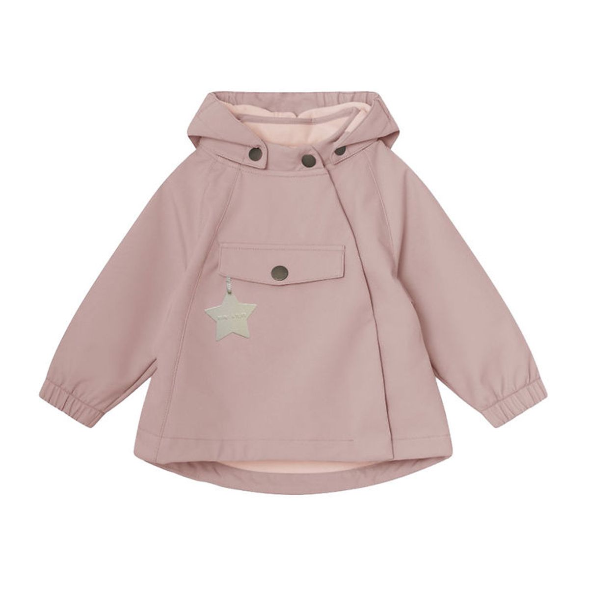 Mini A Ture Softshelljakke m. Fleece - MatWai - Cloudy Rose