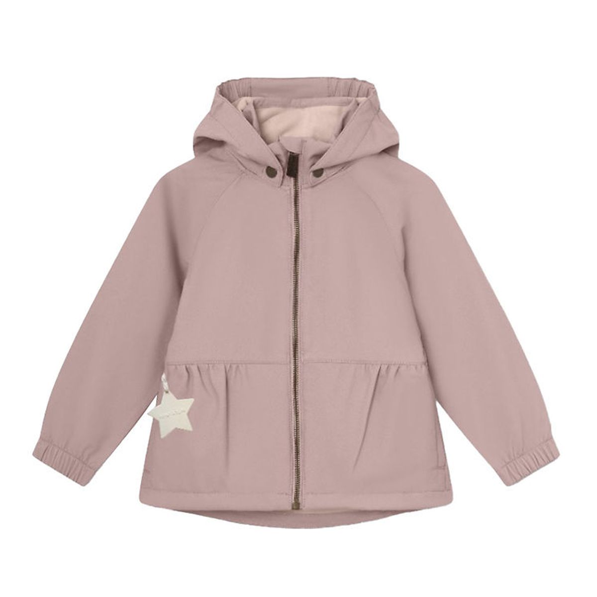 Mini A Ture Softshelljakke m. Fleece - MatBriddi - Cloudy Rose