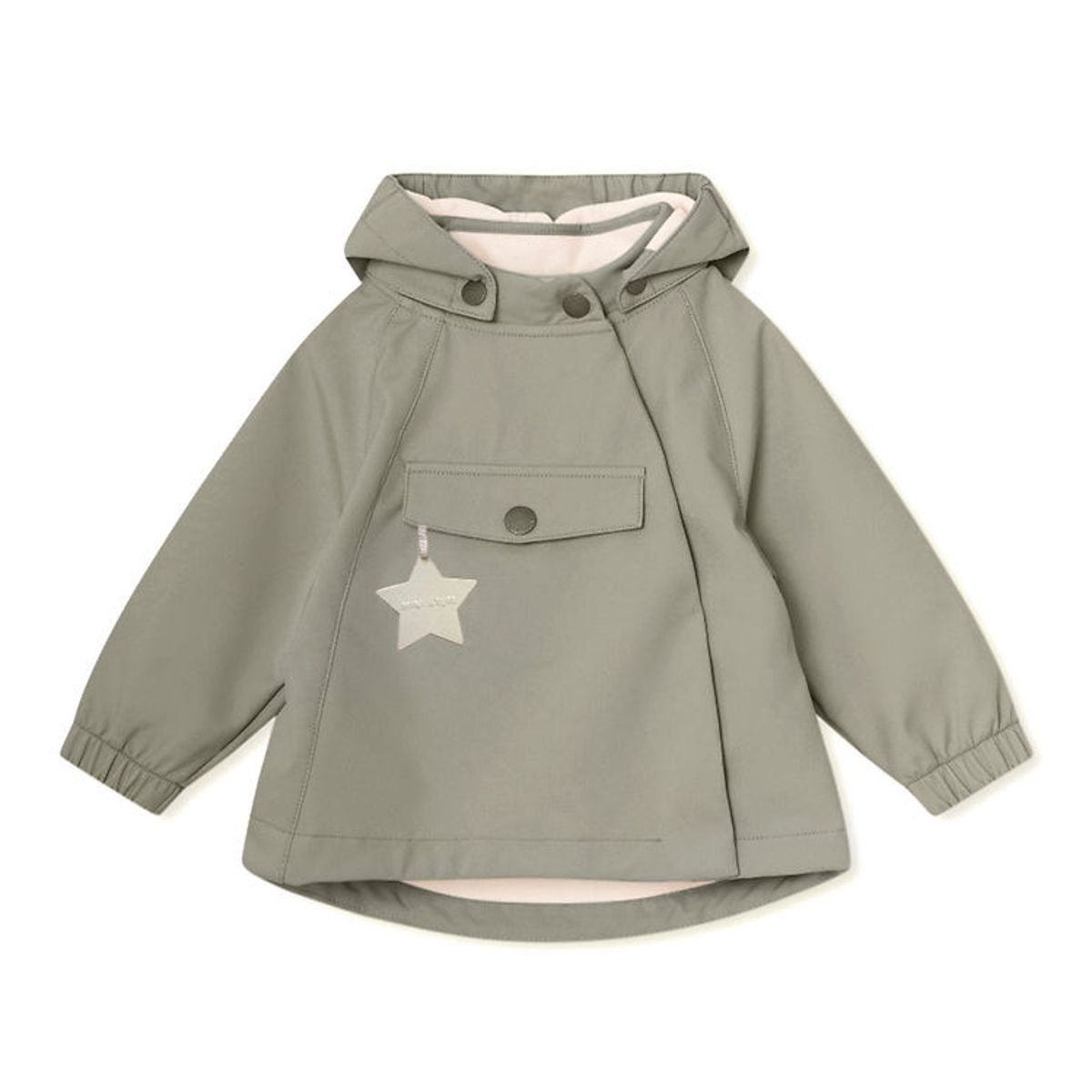 Mini A Ture Softshelljakke m. Fleece - MatWai - Vert