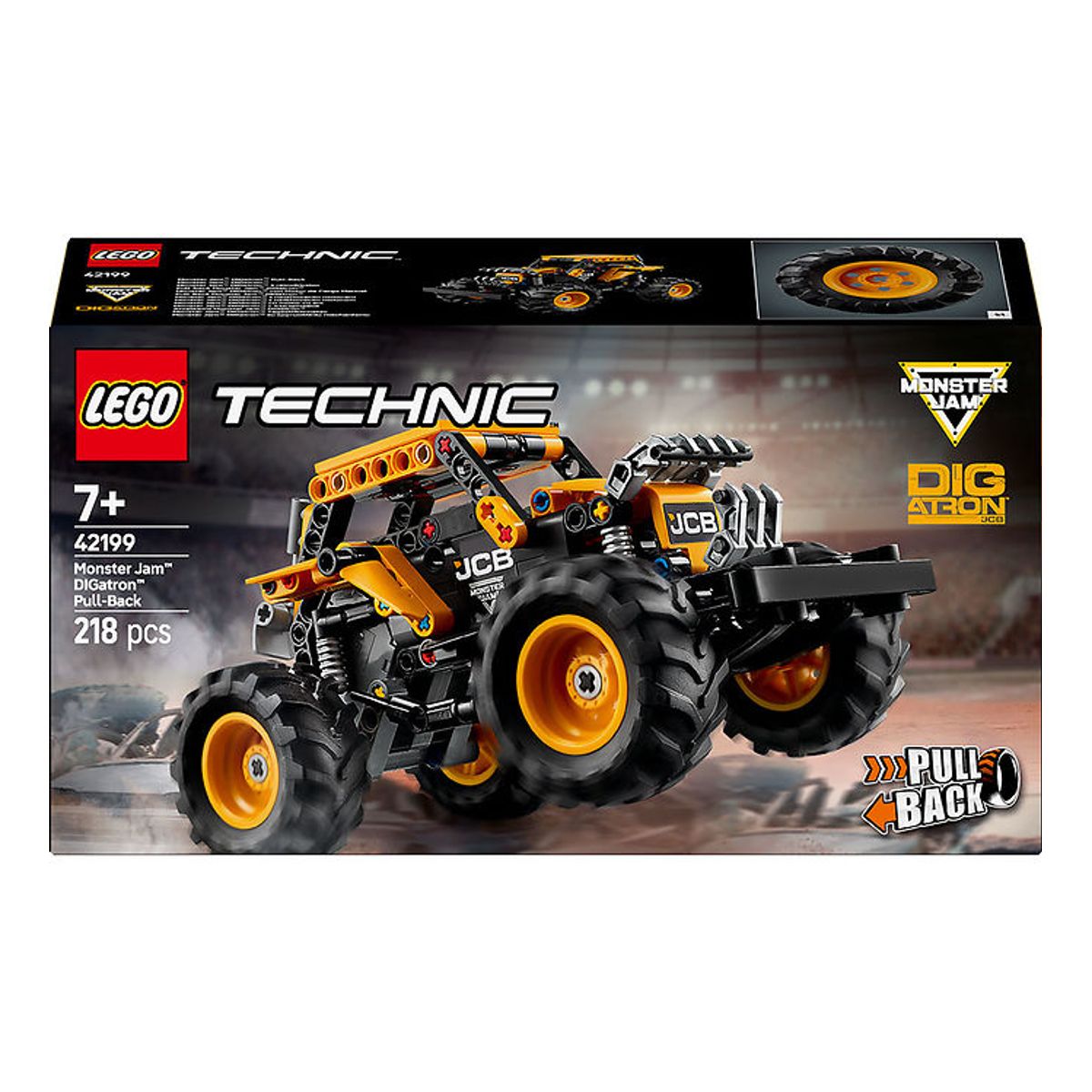 LEGO ® Technic - Monster Jam DIGatron pull-back 42199 - 218 Dele