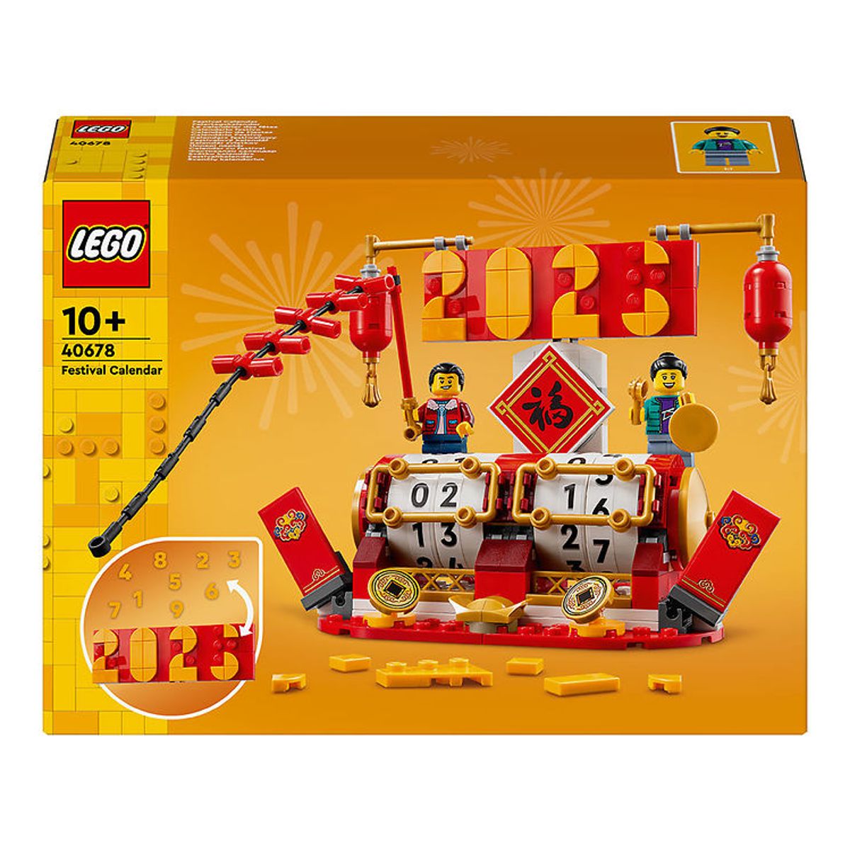 LEGO ® - Kinesisk Kalender 40678 - 345 Dele