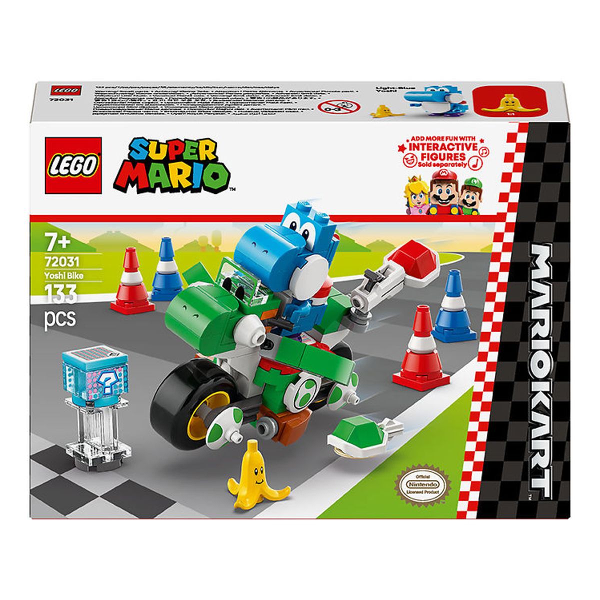 LEGO ® Super Mario - Mario Kart - Yoshi Bike 72031 - 133 Dele