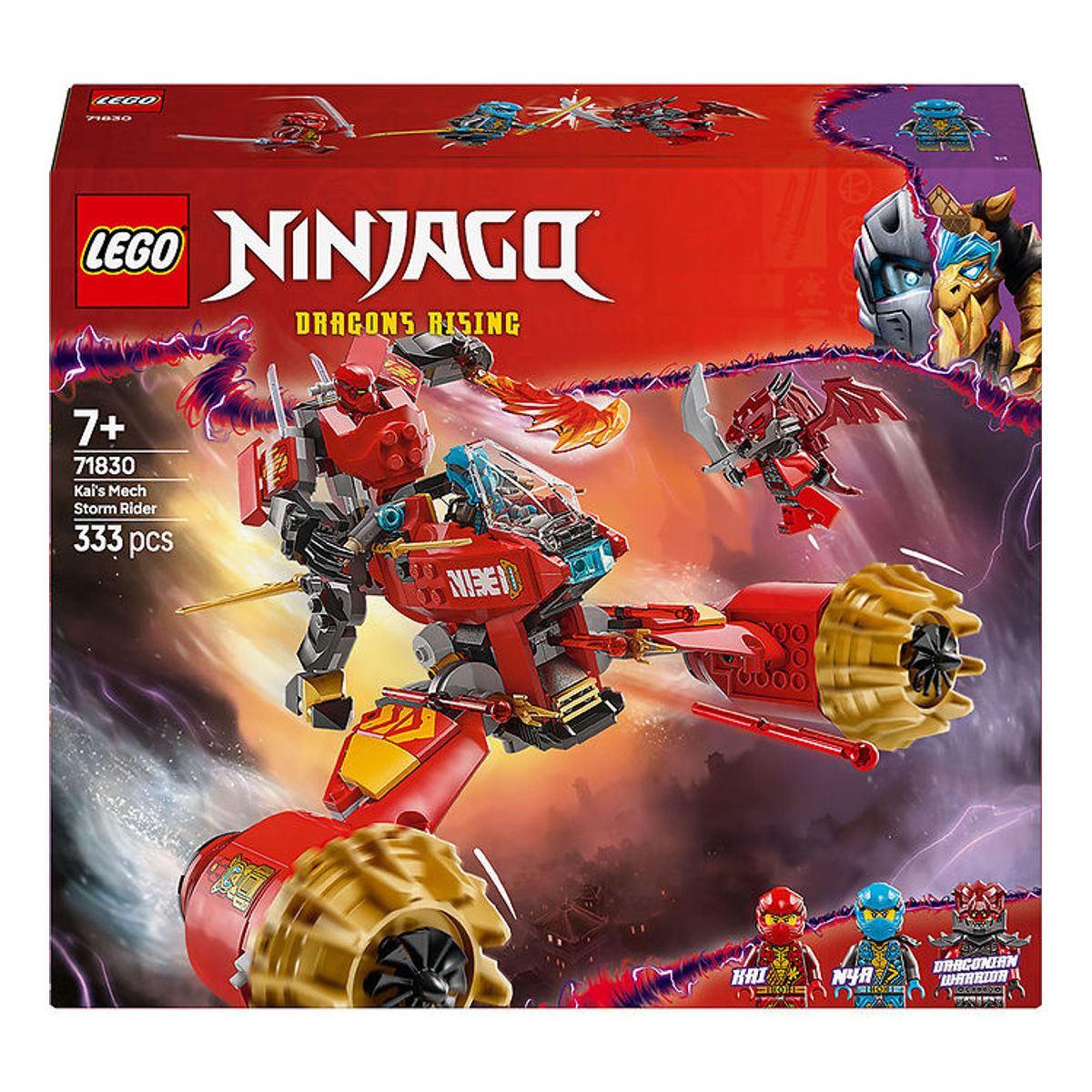 LEGO ® Ninjago - Kais Storm Rider-mech 71830 - 333 Dele