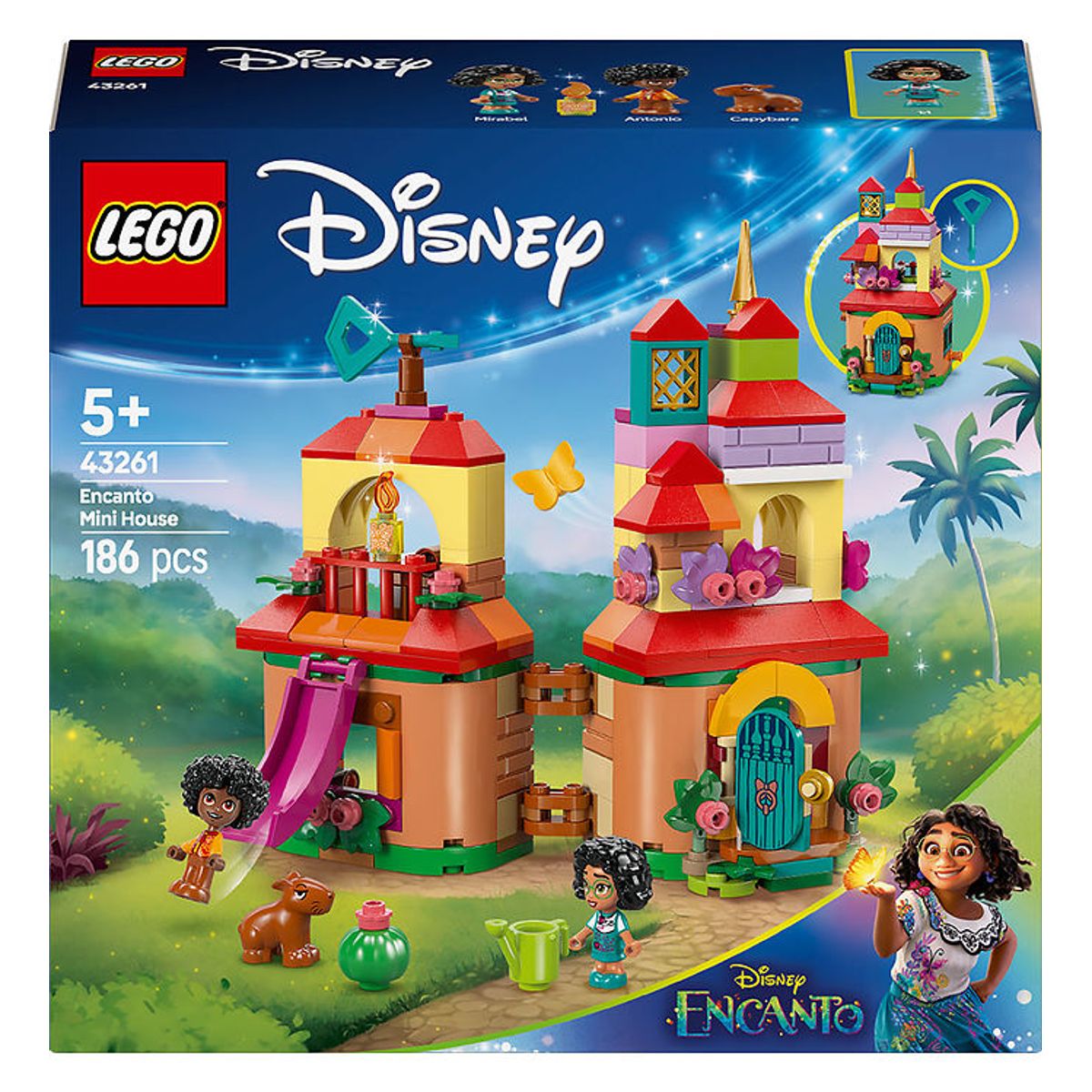 LEGO ® Disney - Encanto - Encanto-minihus 43261 - 186 Dele