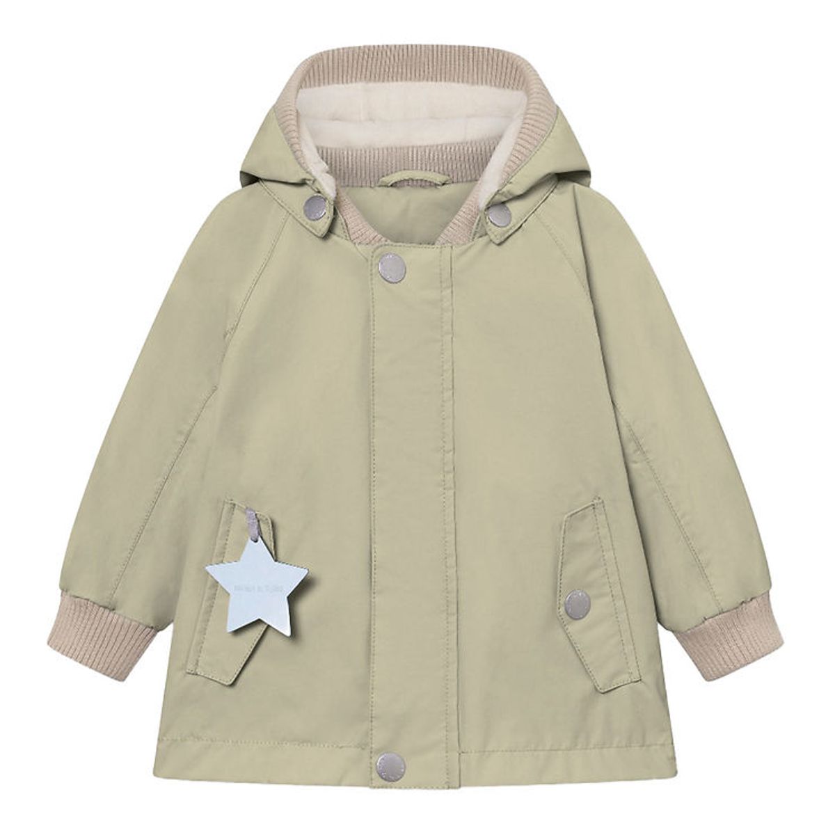 Mini A Ture Sommerjakke - MatWally Fleece - Elm Green