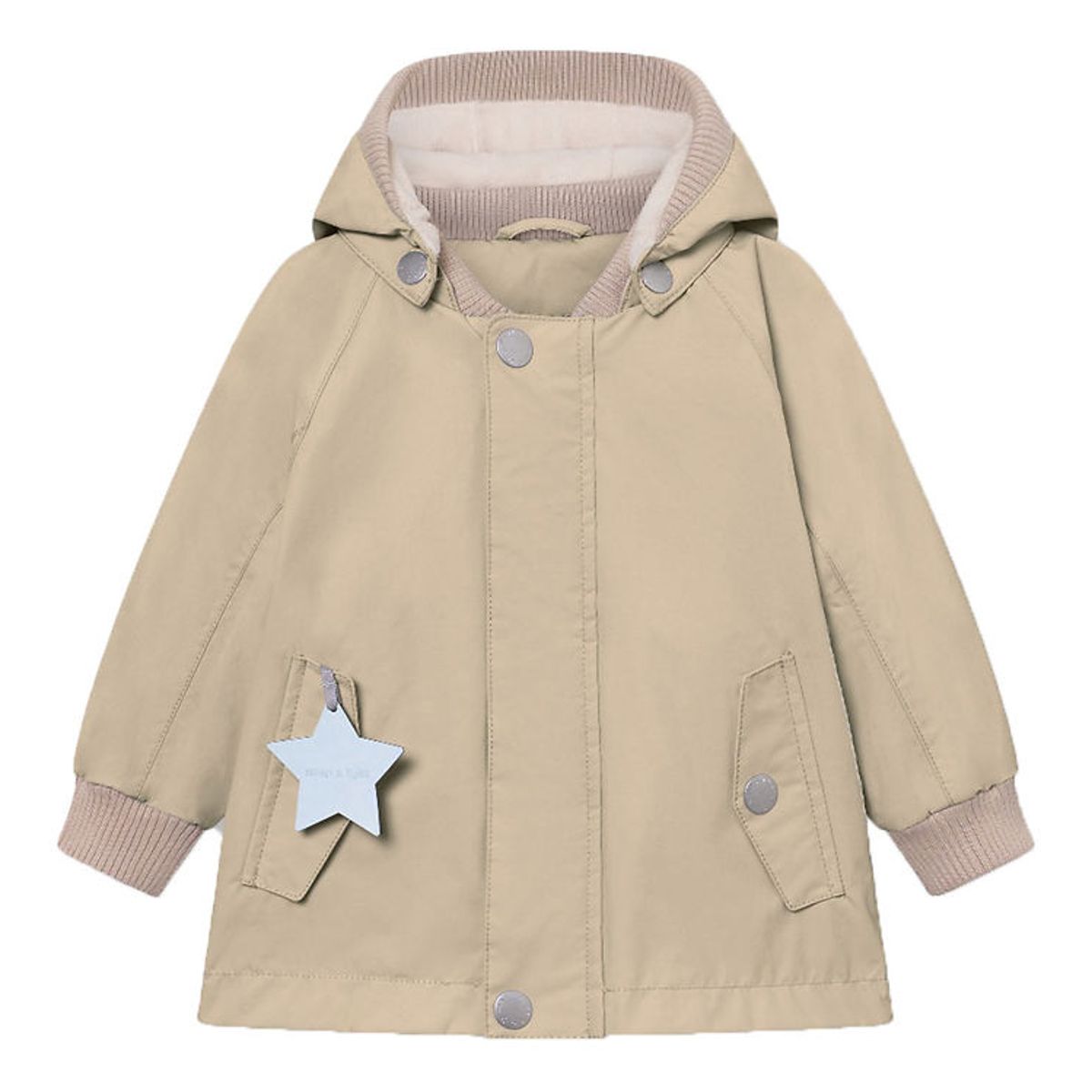 Mini A Ture Sommerjakke - MatWally Fleece - Sesame