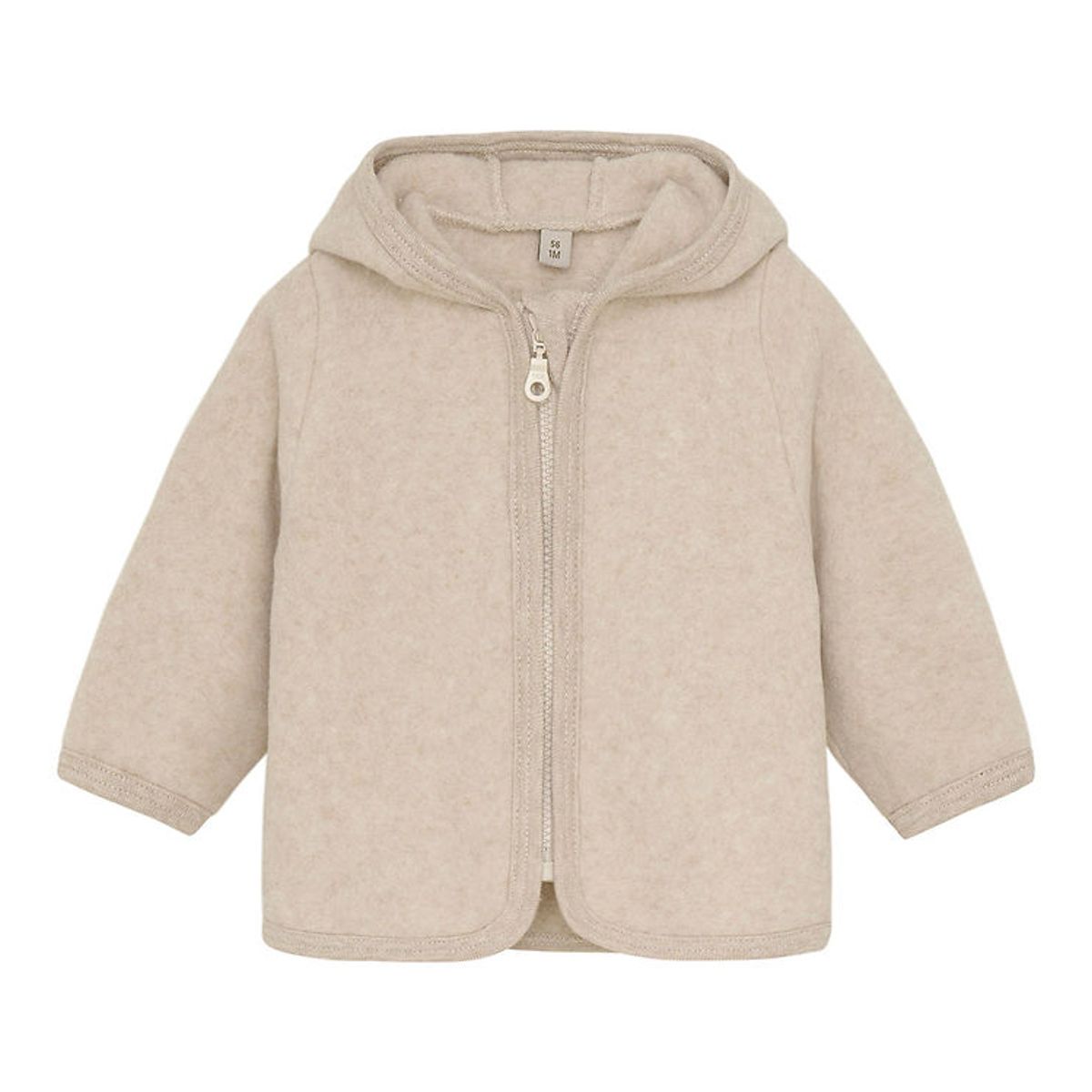 Huttelihut Cardigan - Fleece - Camel Melange